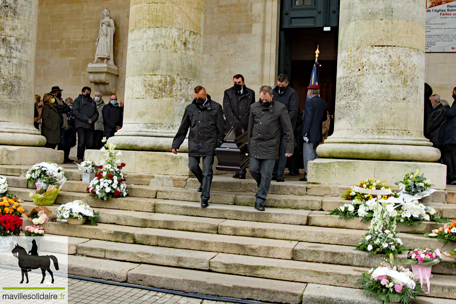 Enterrement Jacques Auxiette La Roche sur Yon mavillesolidaire2