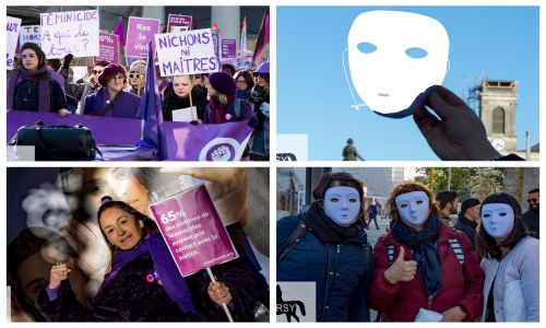 la Roche-sur-Yon. « #NousToutes85 : 400 personnes contre les violences faites aux femmes. [Images]
