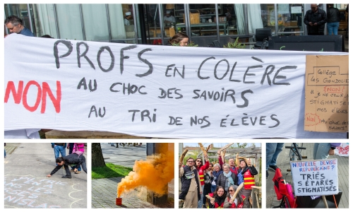 La Roche-sur-Yon. Mobilisation nationale du 19 mars 2024 : retour en image