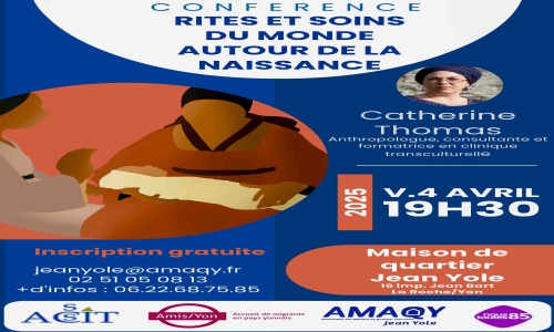 Conférence : rites et soins du monde autour de la naissance