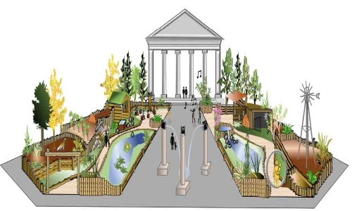 Le Jardin du Théâtre de La Roche-sur-Yon se métamorphose en 2025