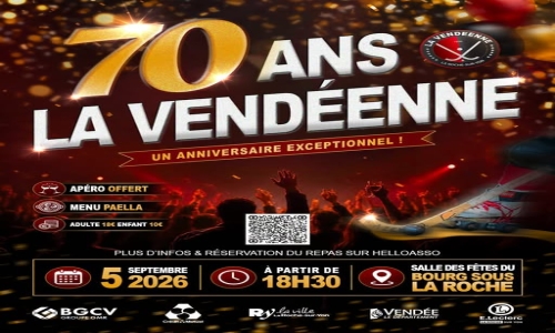 La Roche-sur-Yon. La Vendéenne fête ses 70 ans avec une grande journée de retrouvailles