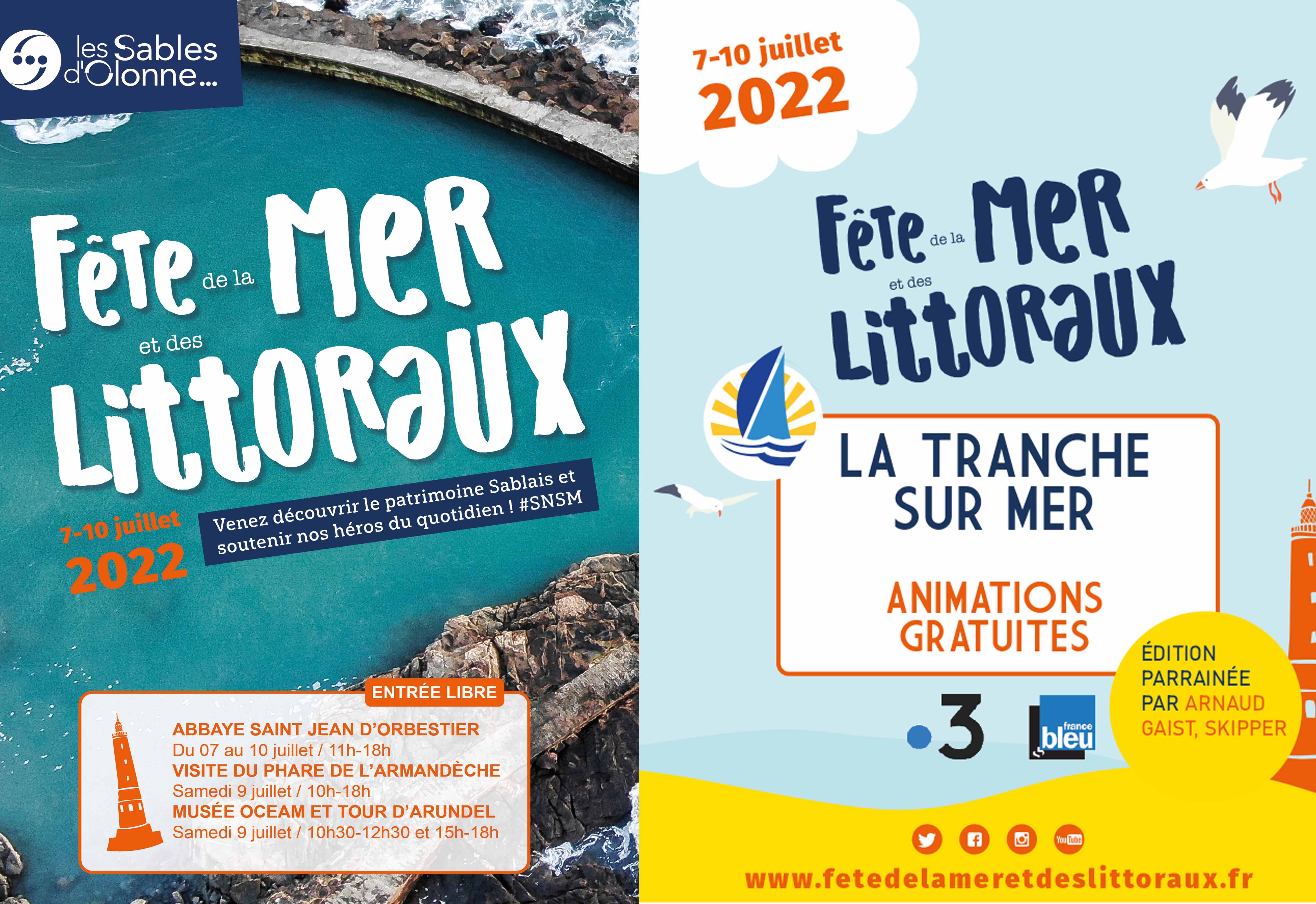 Les Sables d'Olonne et à la Tranche-sur-Mer : 4ème édition de la Fête de la Mer et des Littoraux 
