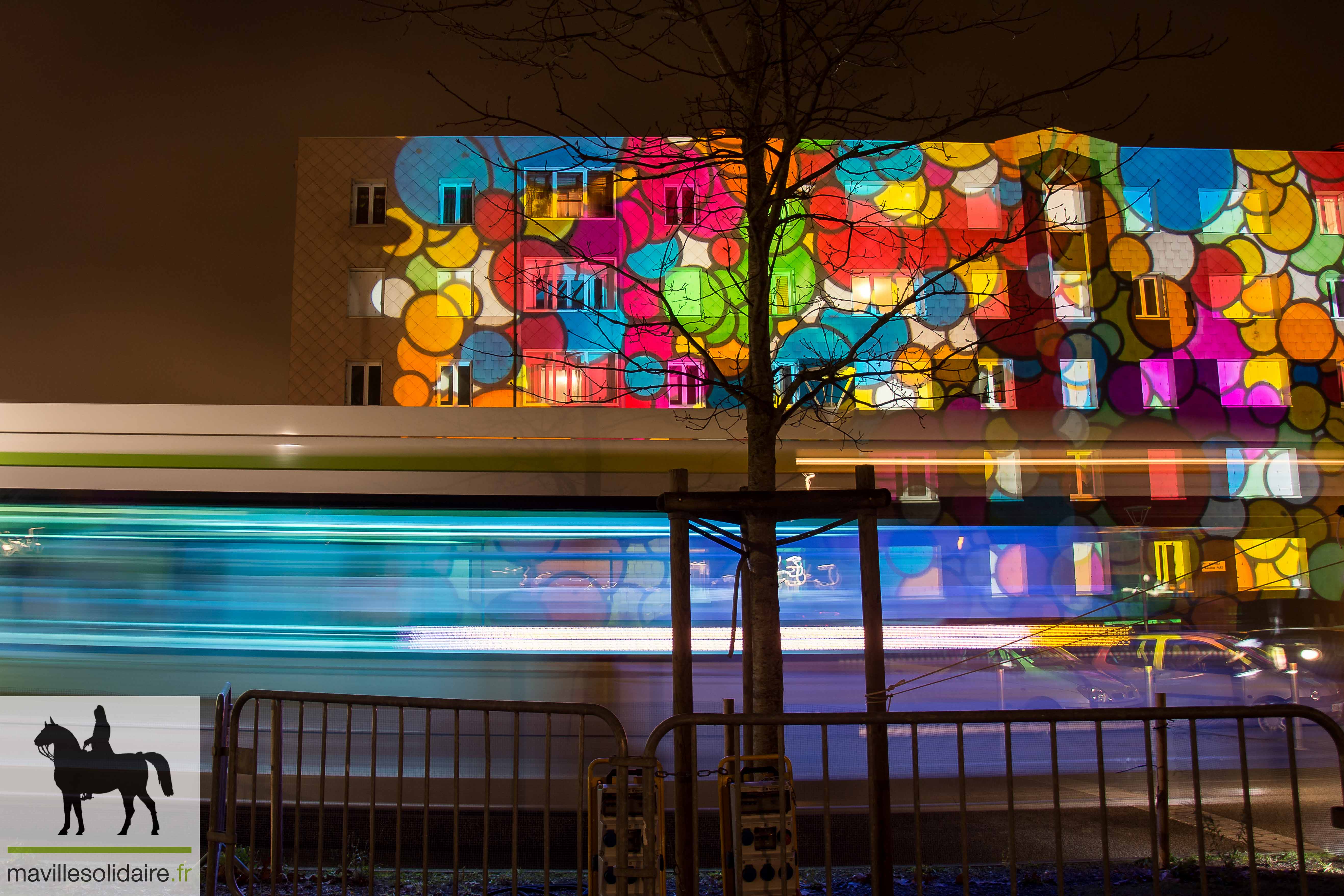 la liberté illumination de Noël 2020 la Roche sur Yon 19