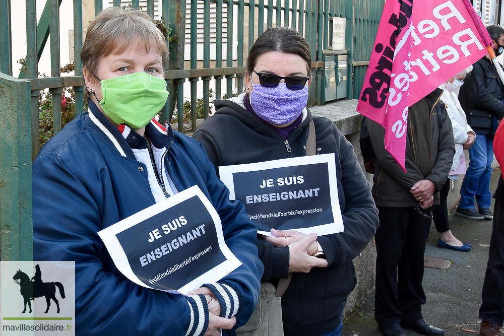 HOMMAGE Samuel Paty la Roche sur Yon 2