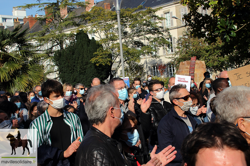 HOMMAGE Samuel Paty la Roche sur Yon 1 9