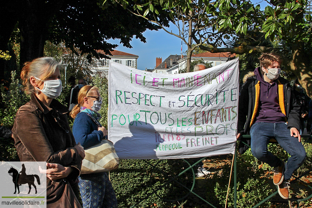 HOMMAGE Samuel Paty la Roche sur Yon 1 9