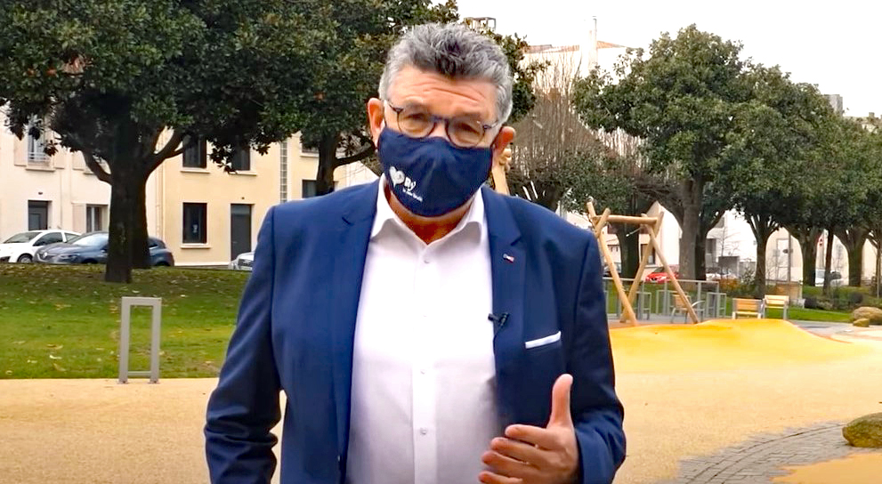 Voeux 2022 de Luc Bouard sur TV Vendée.
