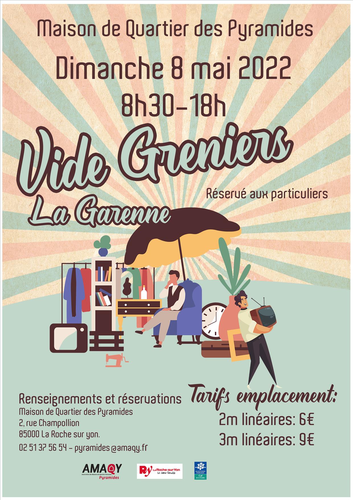Vide grenier aux Pyramides