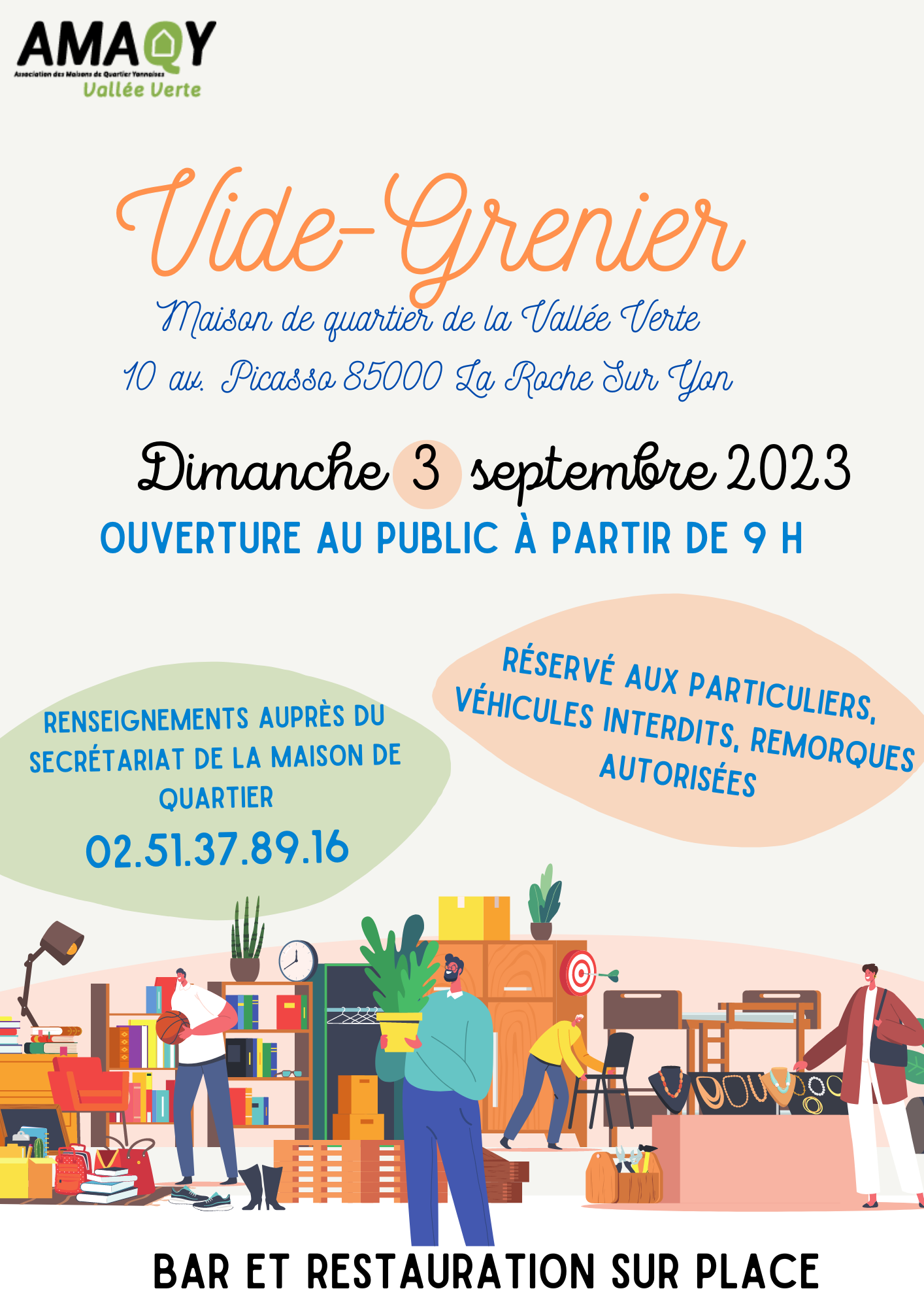 VIde grenier de la Vallée verte