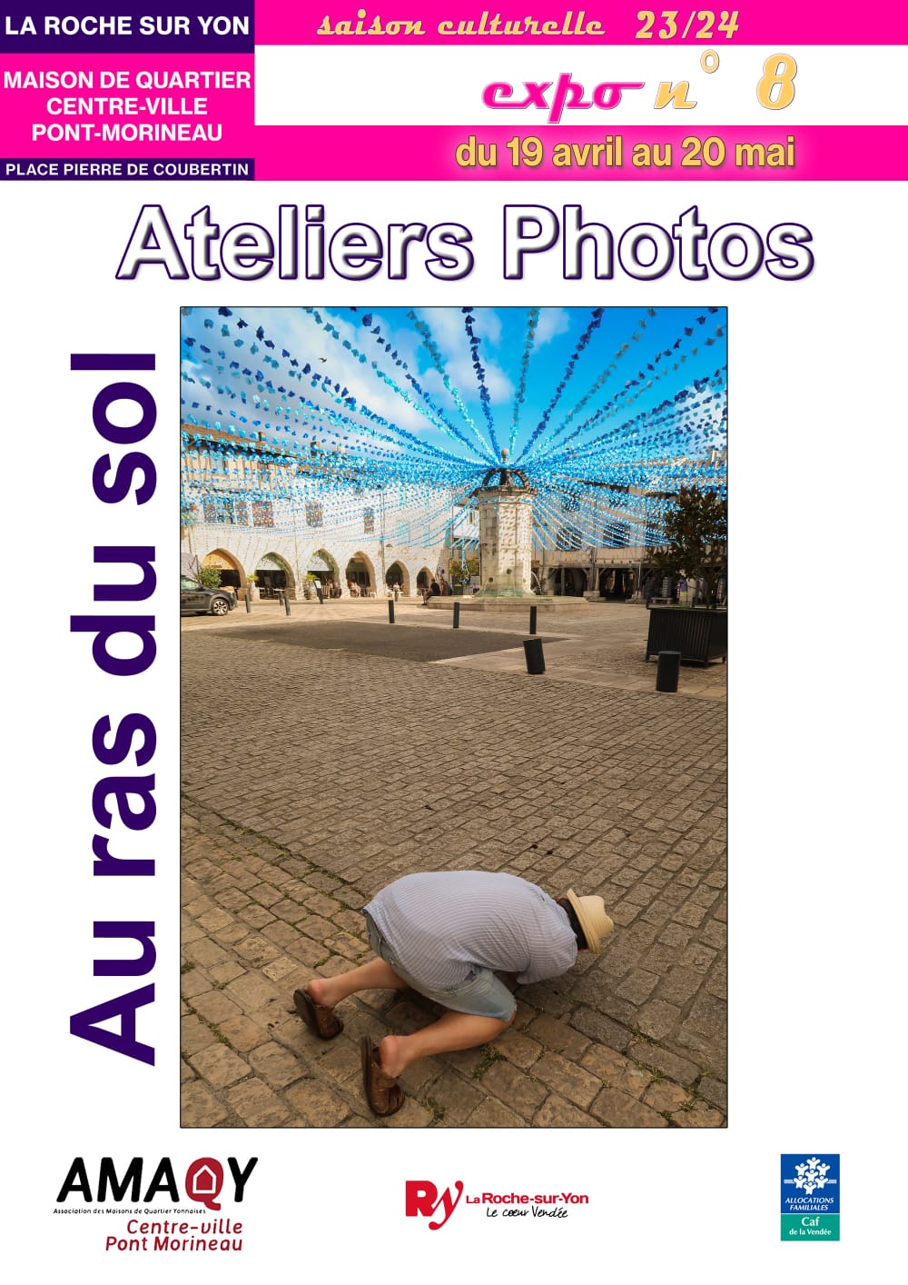Exposition "AU RAS DU SOL" - Atelier photo du Pont Morineau
