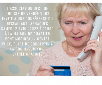 Conférence du Réseau anti-arnaques