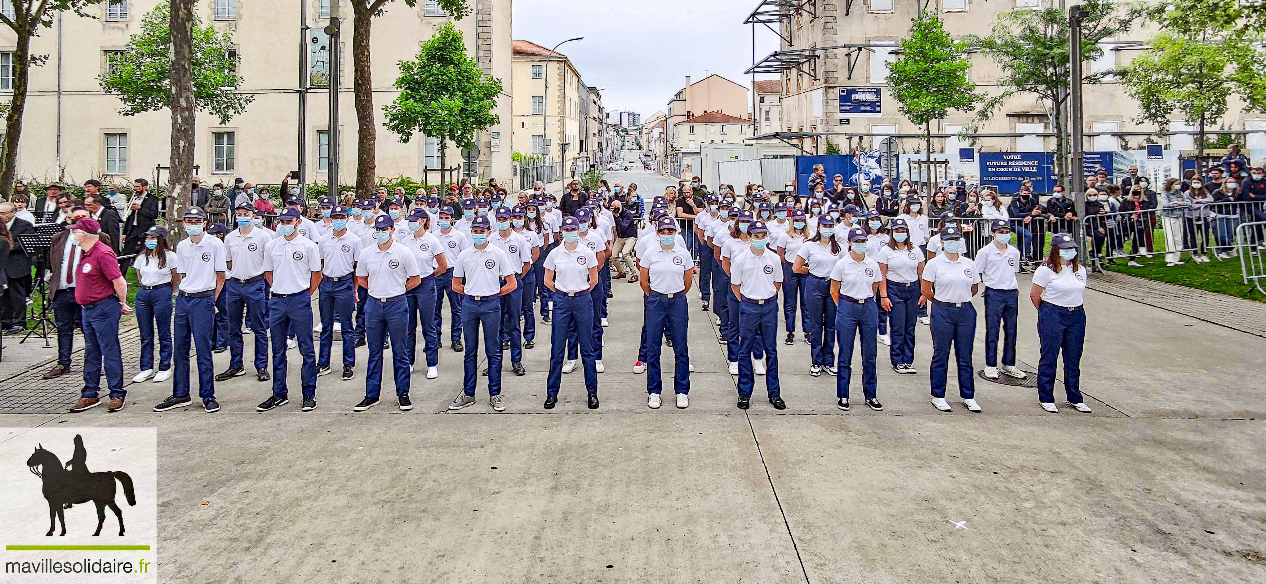 DEFILE 14 JUILLET 2021 LA ROCHE SUR YON Vendée ma ville solidaire 12