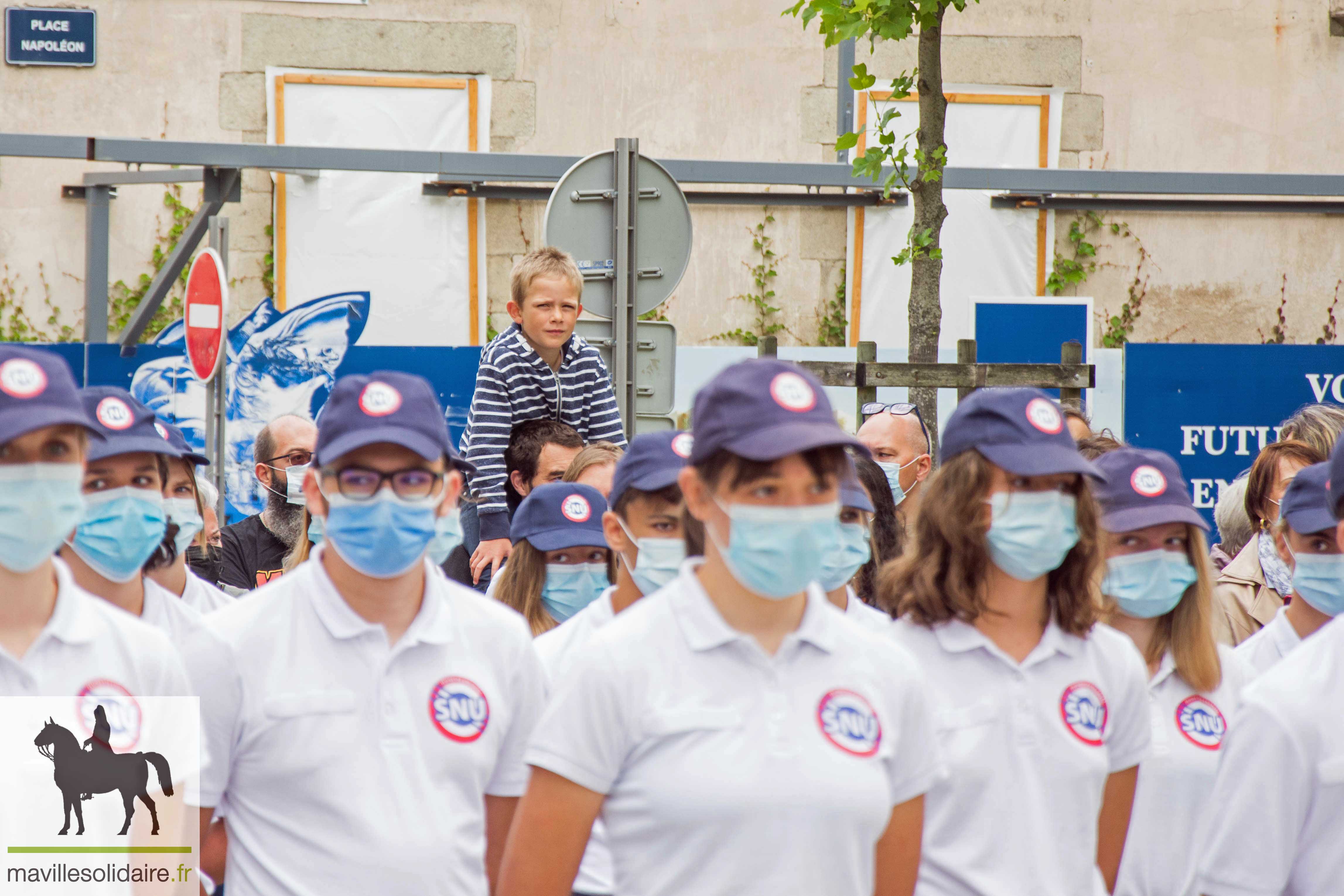 DEFILE 14 JUILLET 2021 LA ROCHE SUR YON Vendée ma ville solidaire 13