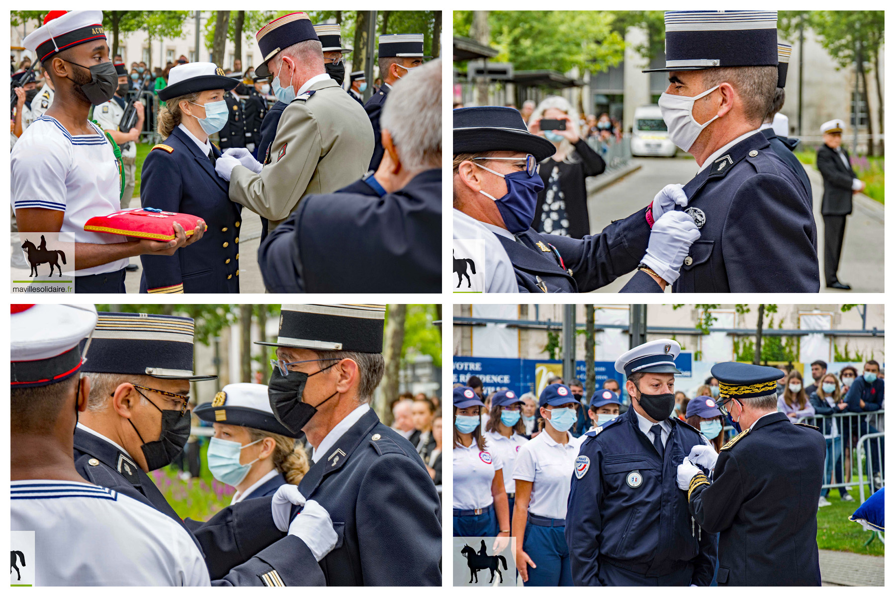 DEFILE 14 JUILLET 2021 LA ROCHE SUR YON Vendée ma ville solidaire 20