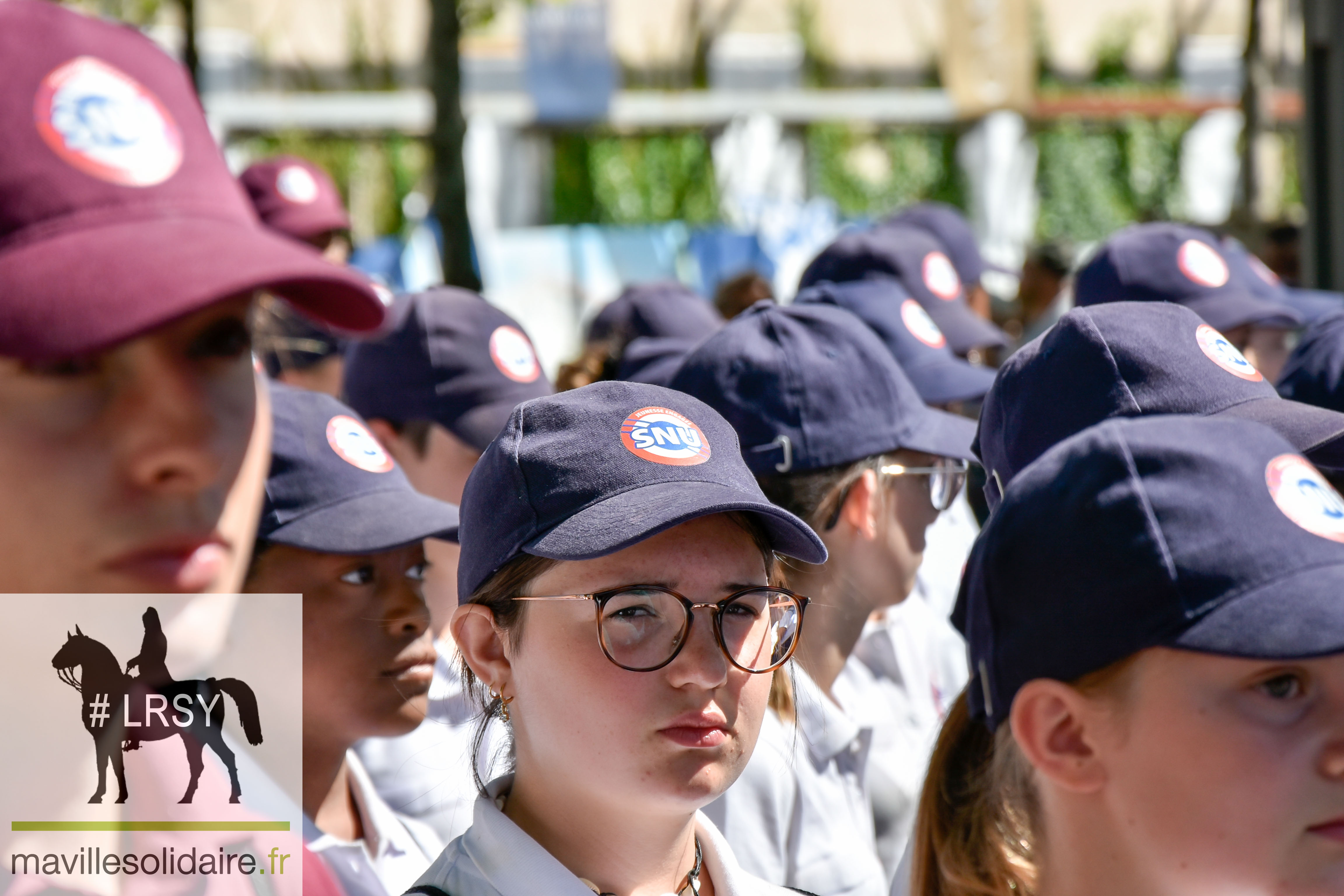 14 juillet 2022 défilé SNU La Roche sur Yon LRSY mavillesolidaire.fr 2 18