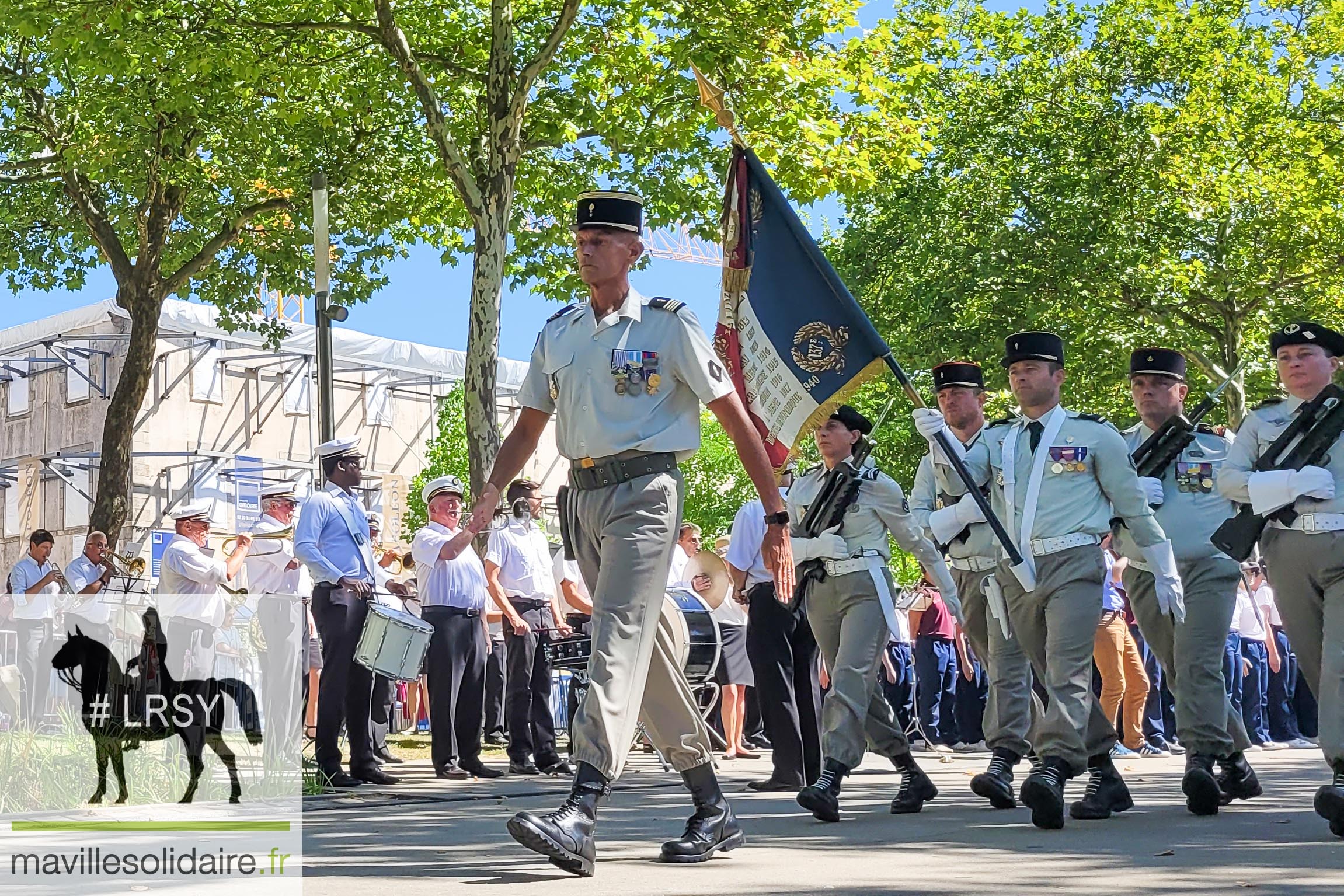 14 juillet 2022 défilé SNU La Roche sur Yon LRSY mavillesolidaire.fr 2 22