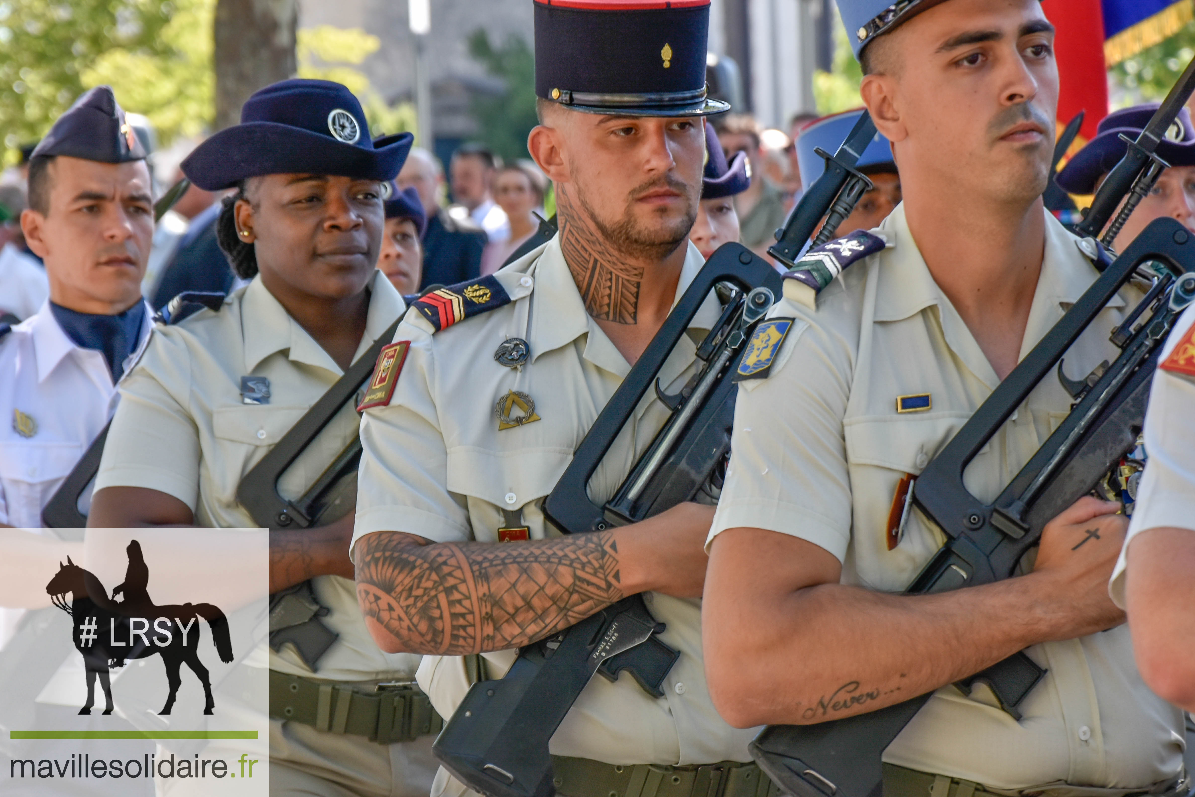 14 juillet 2022 défilé SNU La Roche sur Yon LRSY mavillesolidaire.fr 2 25