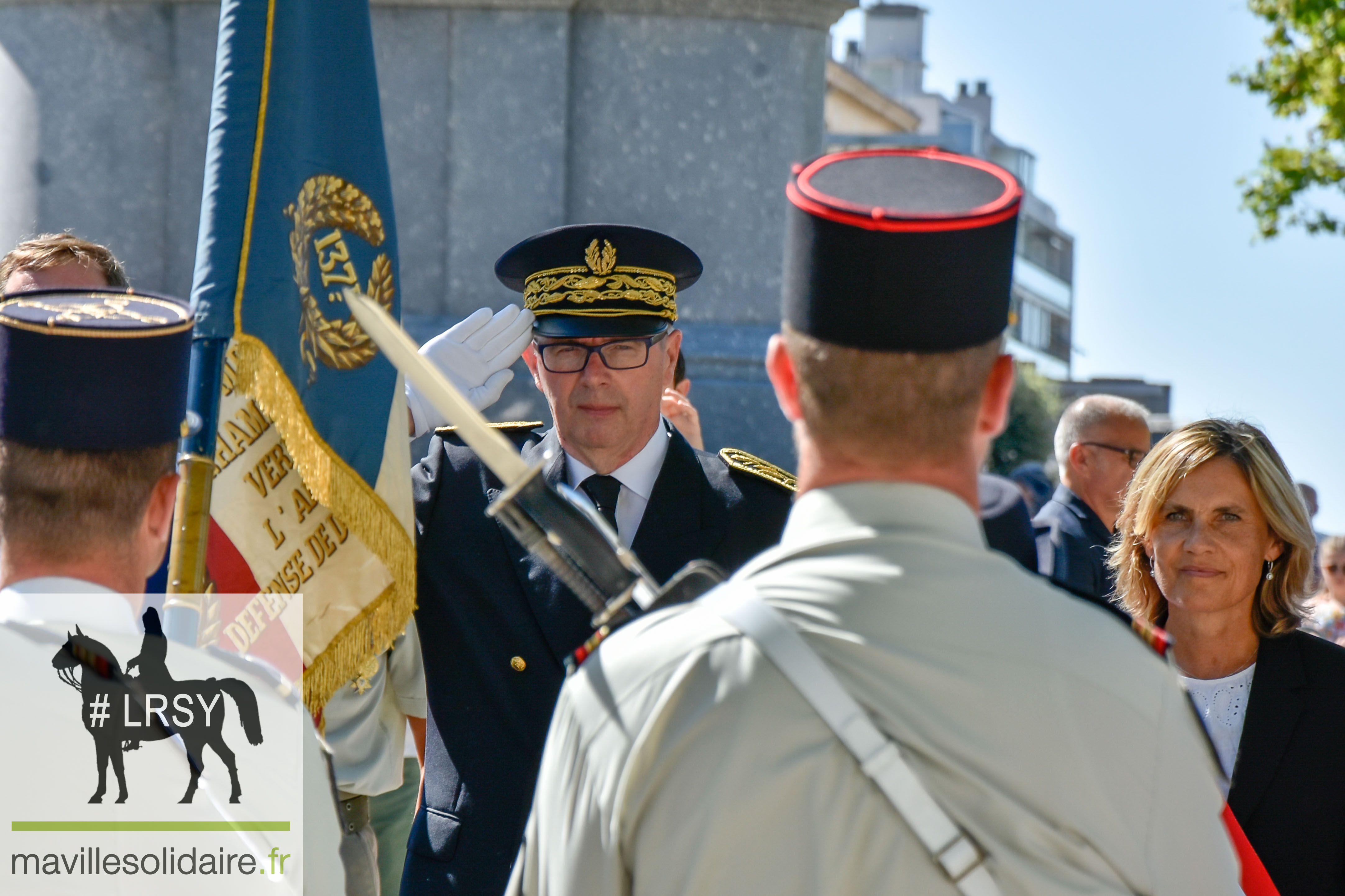 14 juillet 2022 défilé SNU La Roche sur Yon LRSY mavillesolidaire.fr 2 6