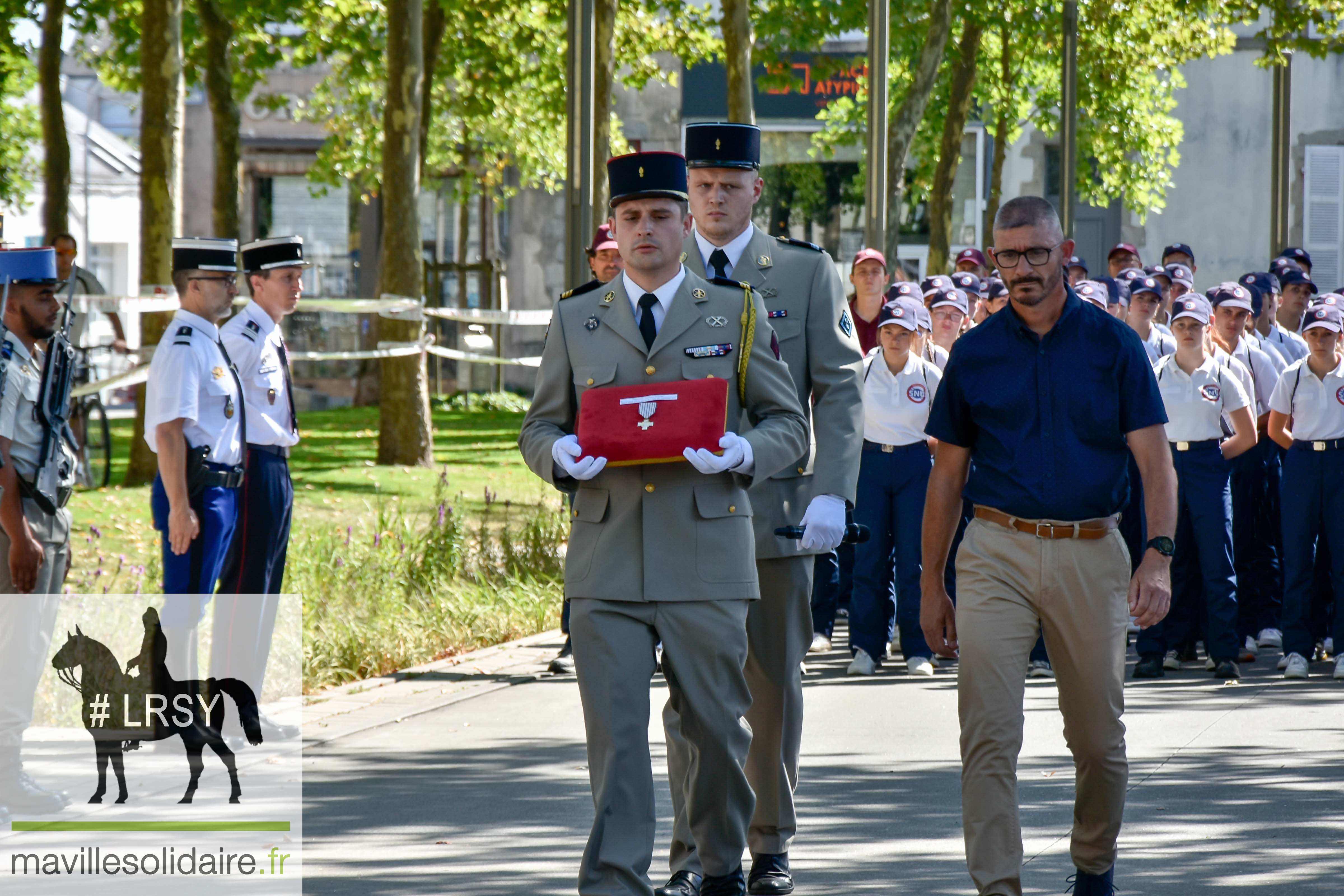 14 juillet 2022 défilé SNU La Roche sur Yon LRSY mavillesolidaire.fr 2 7