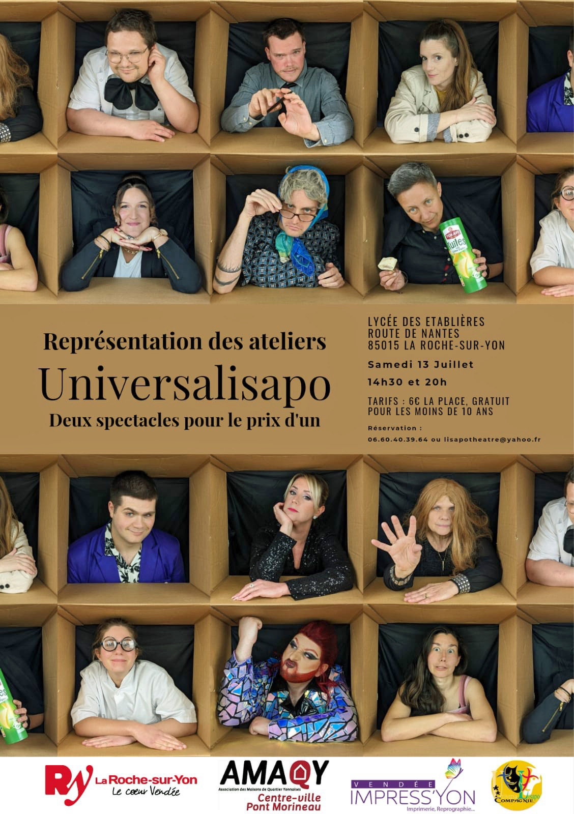 Représentation Atelier - Juillet 2024 - Cie Universalisapo