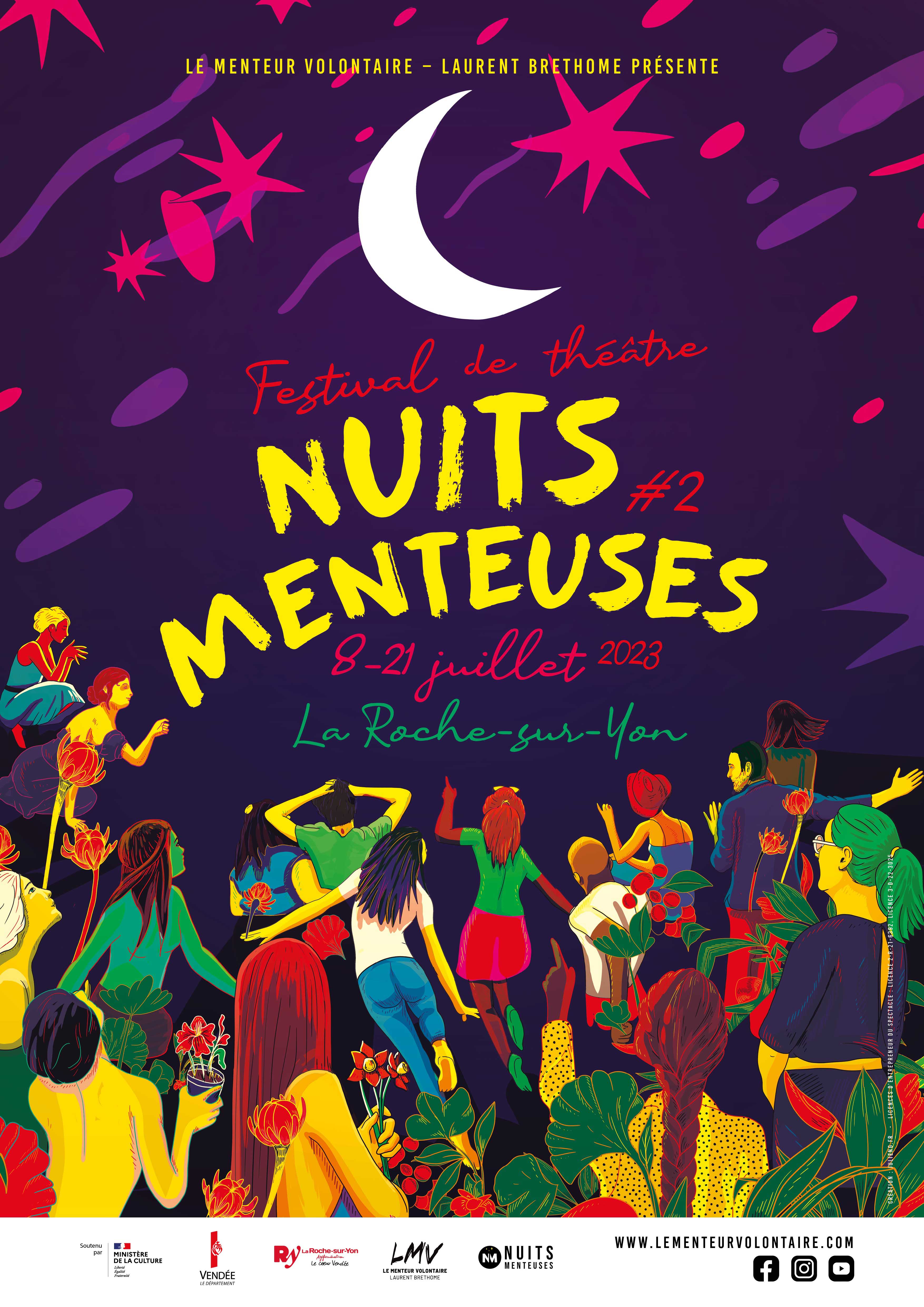 Nuits Menteuses : une immersion théâtrale à La Roche-sur-Yon