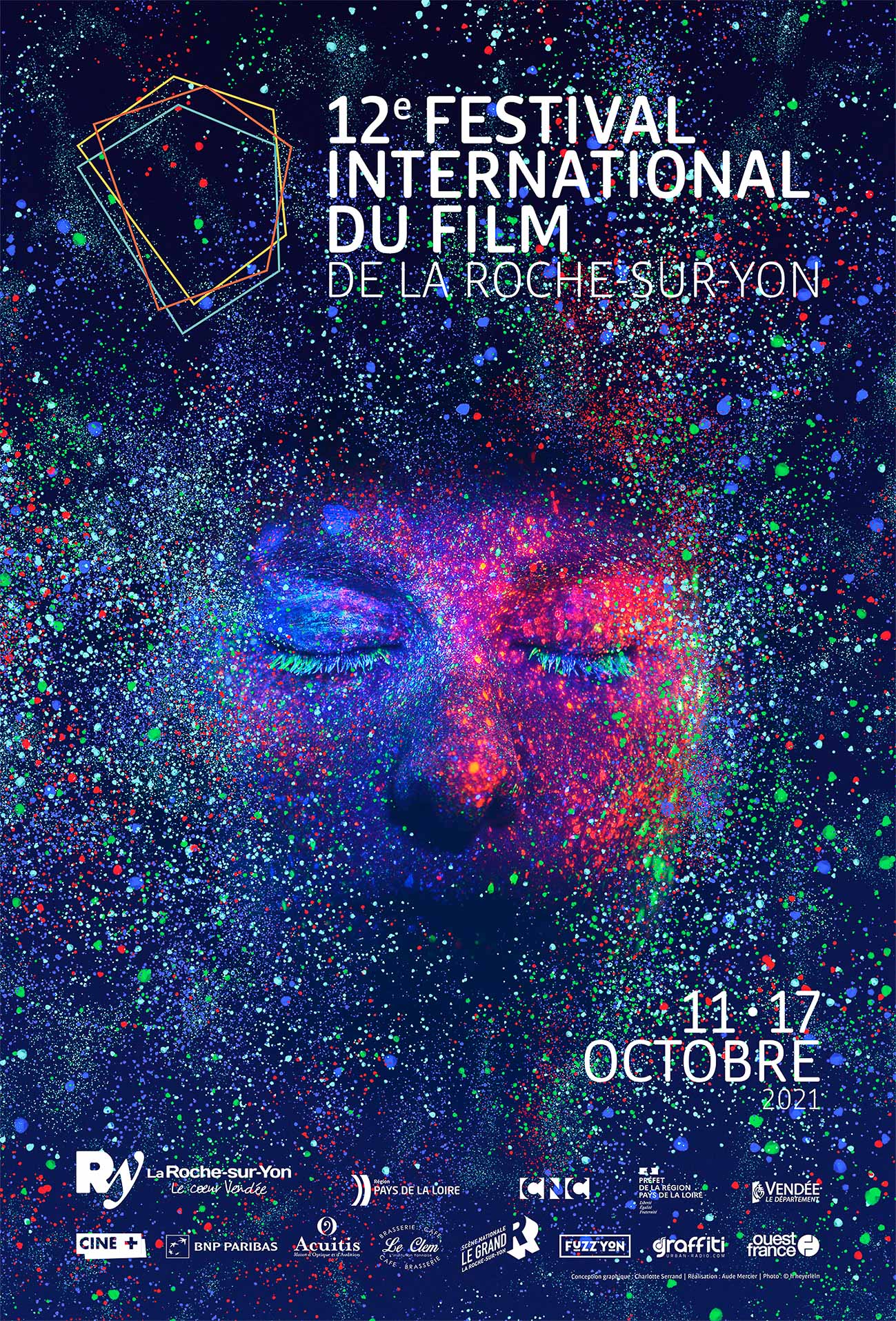 L'affiche 12e édition du Festival International du Film.