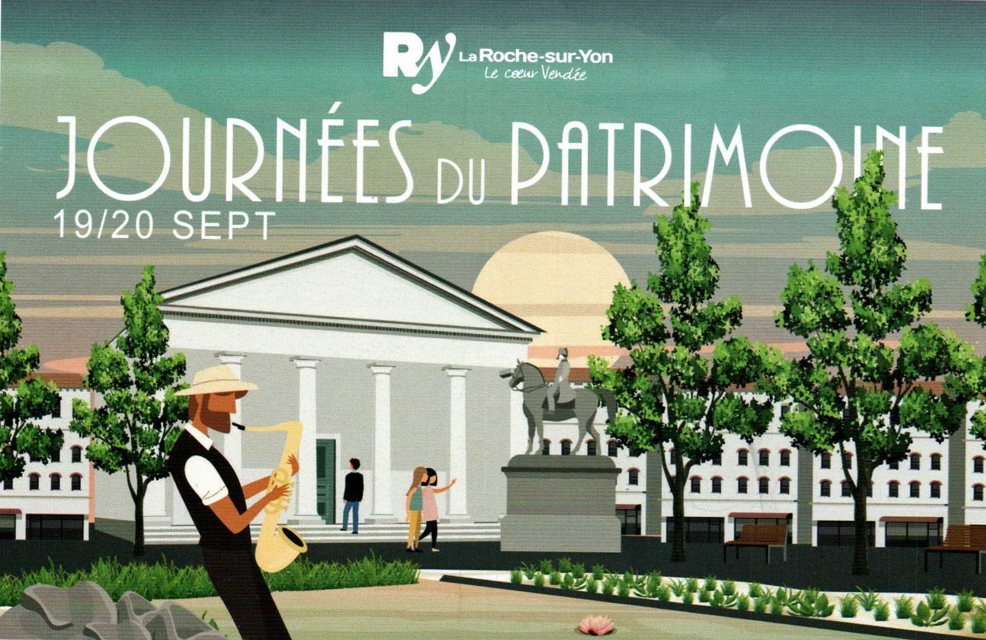 La Roche Sur Yon Le Programme Des Journees Du Patrimoine Les 19 Et 20 Septembre 2020 Ma Ville Solidaire