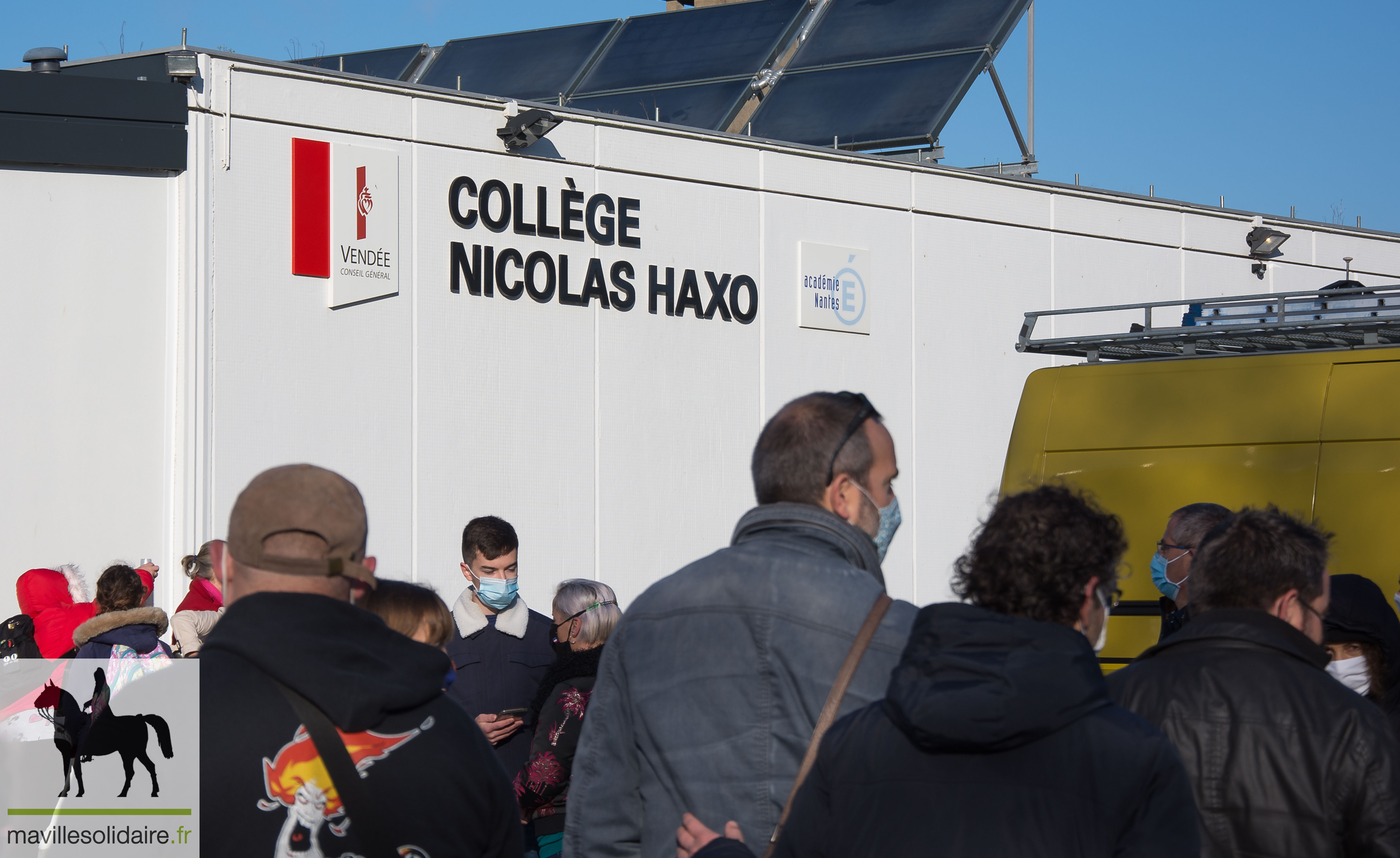 Collège Nicolas Haxo 2020 la Roche sur Yon Covid 19 7