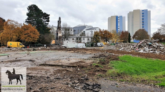 déconstruction groupe scolaire Pont Boileau 12