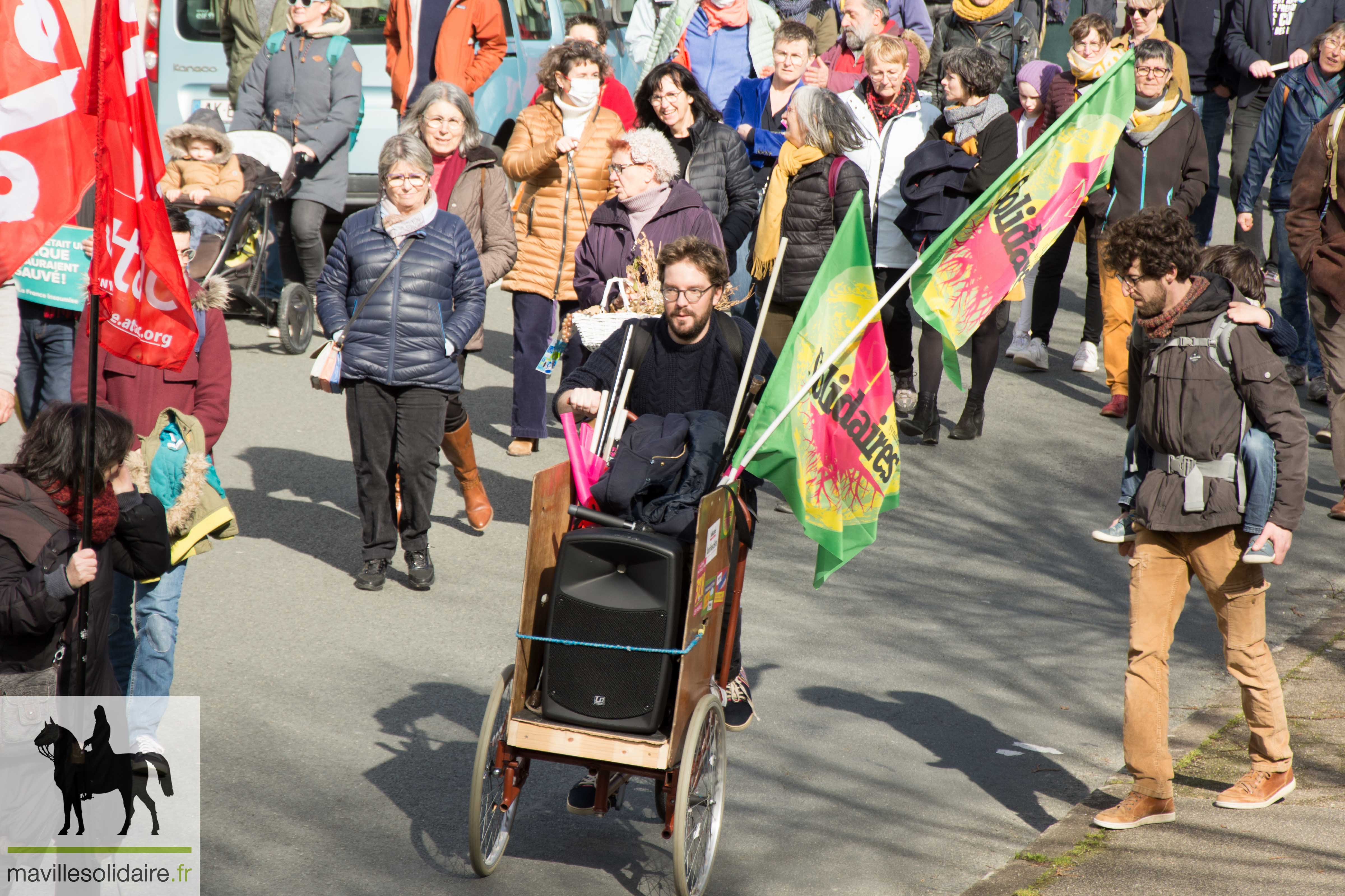 Climat 300 manifestants LA ROCHE SUR YON mavillesolidaire1 7247