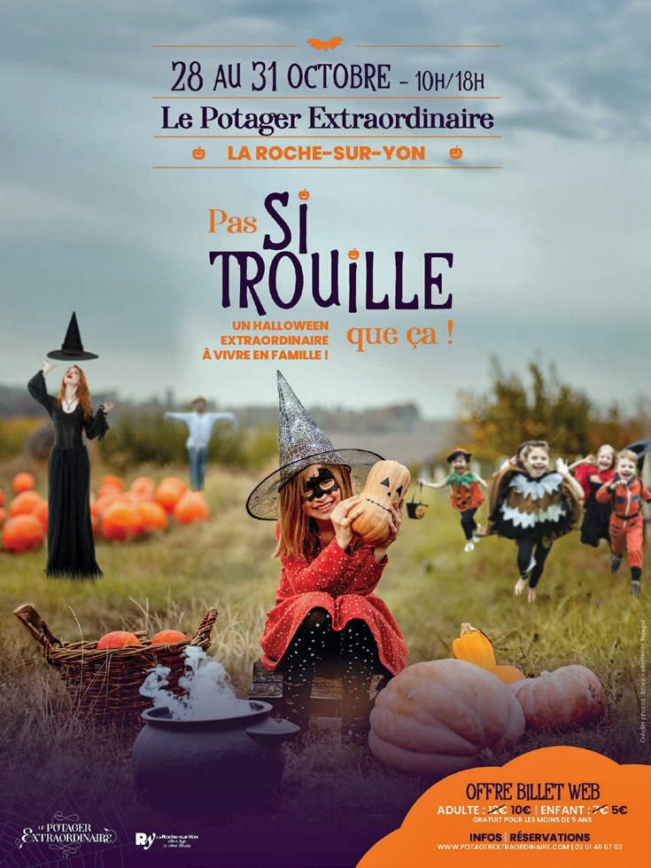 Communiqué de presse Halloween au Potager Extraordinaire 2