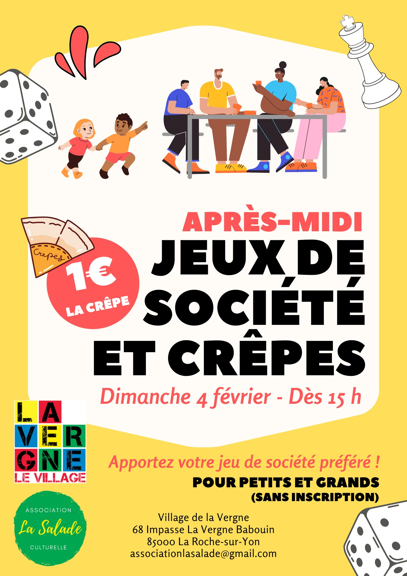 Après-midi Jeux de Société et Crêpes