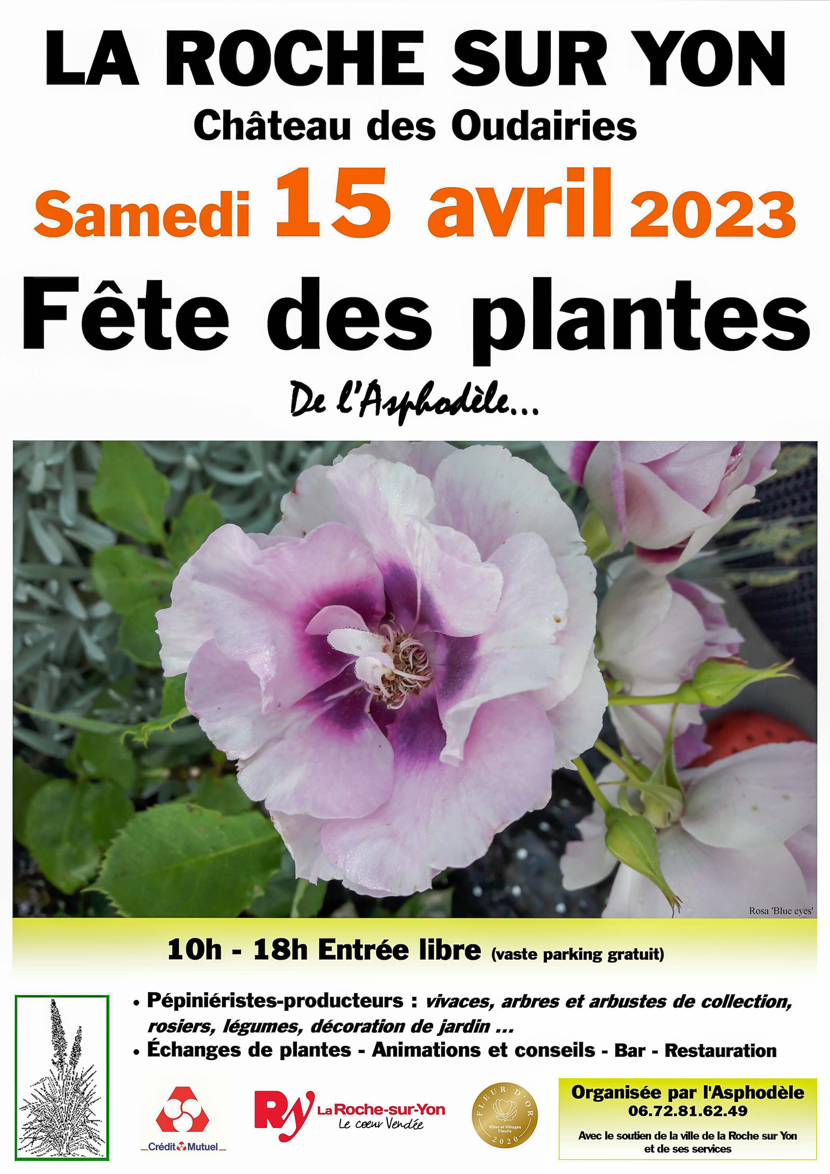 Fête des plantes 2023 La Roche sur yon