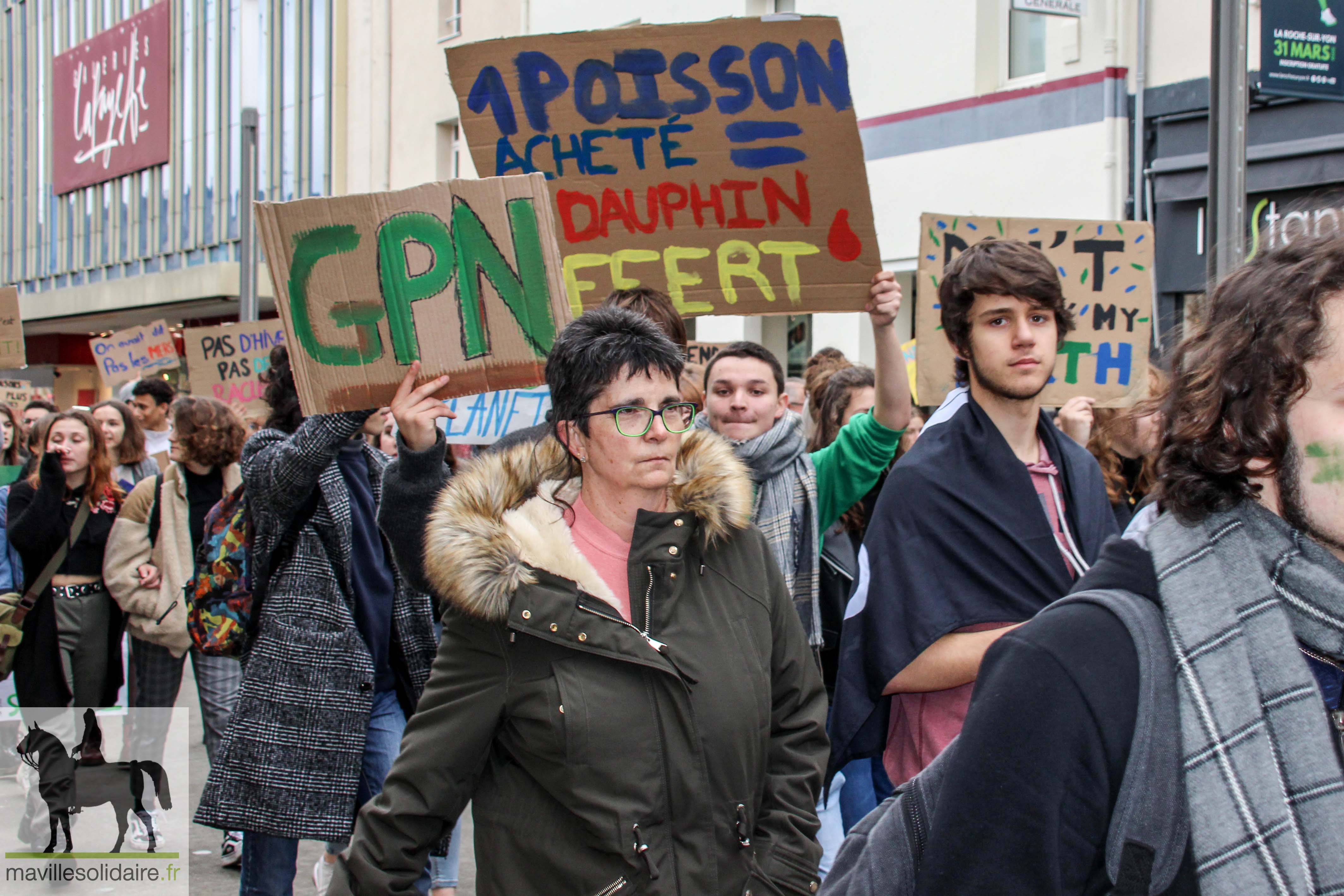 4 Marche pour le climat la roche sur yon étudiants 1 sur 84