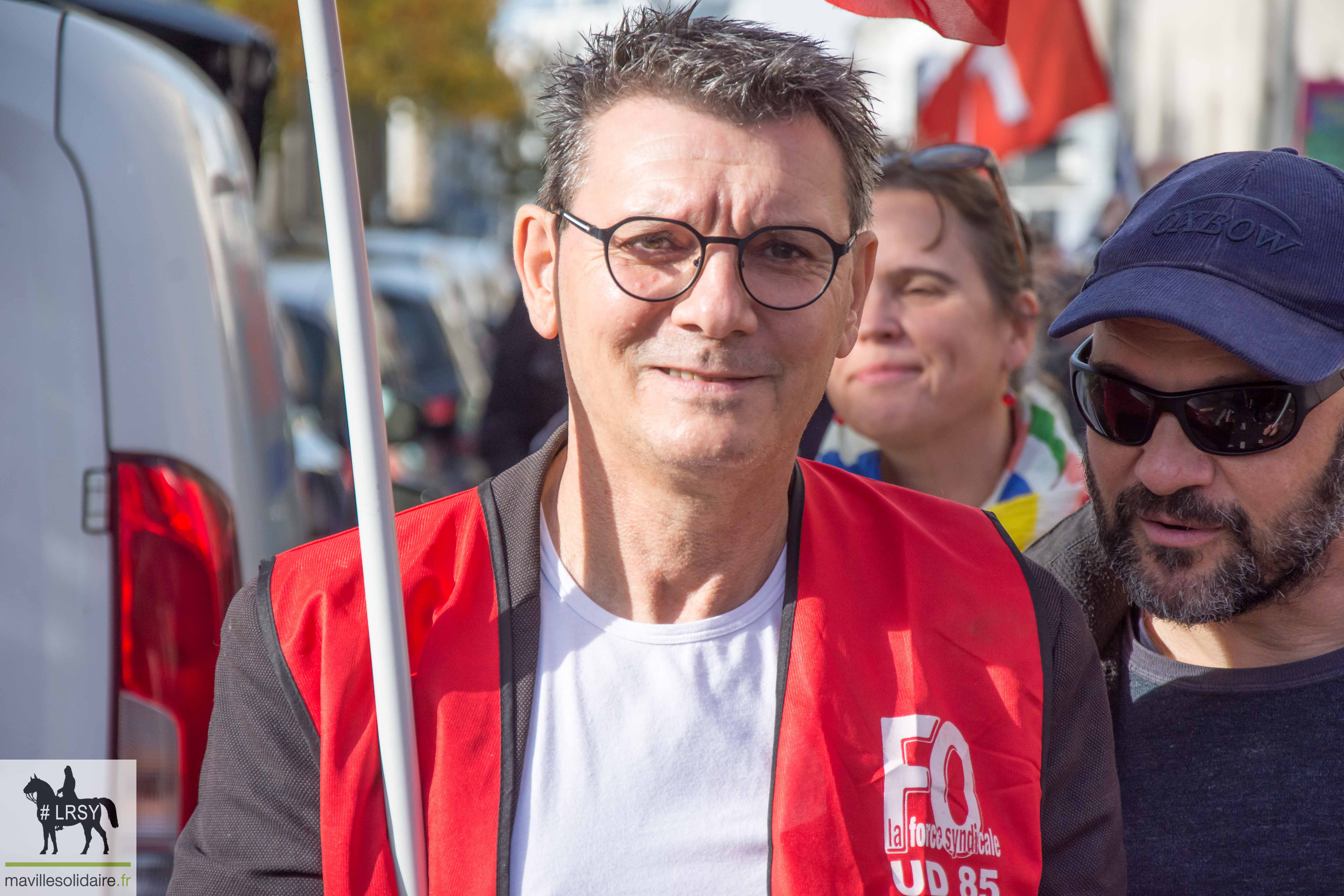 Manifestation 18 octobre 2022 LRSY mavillesolidaire.fr La Roche sur Yon 7