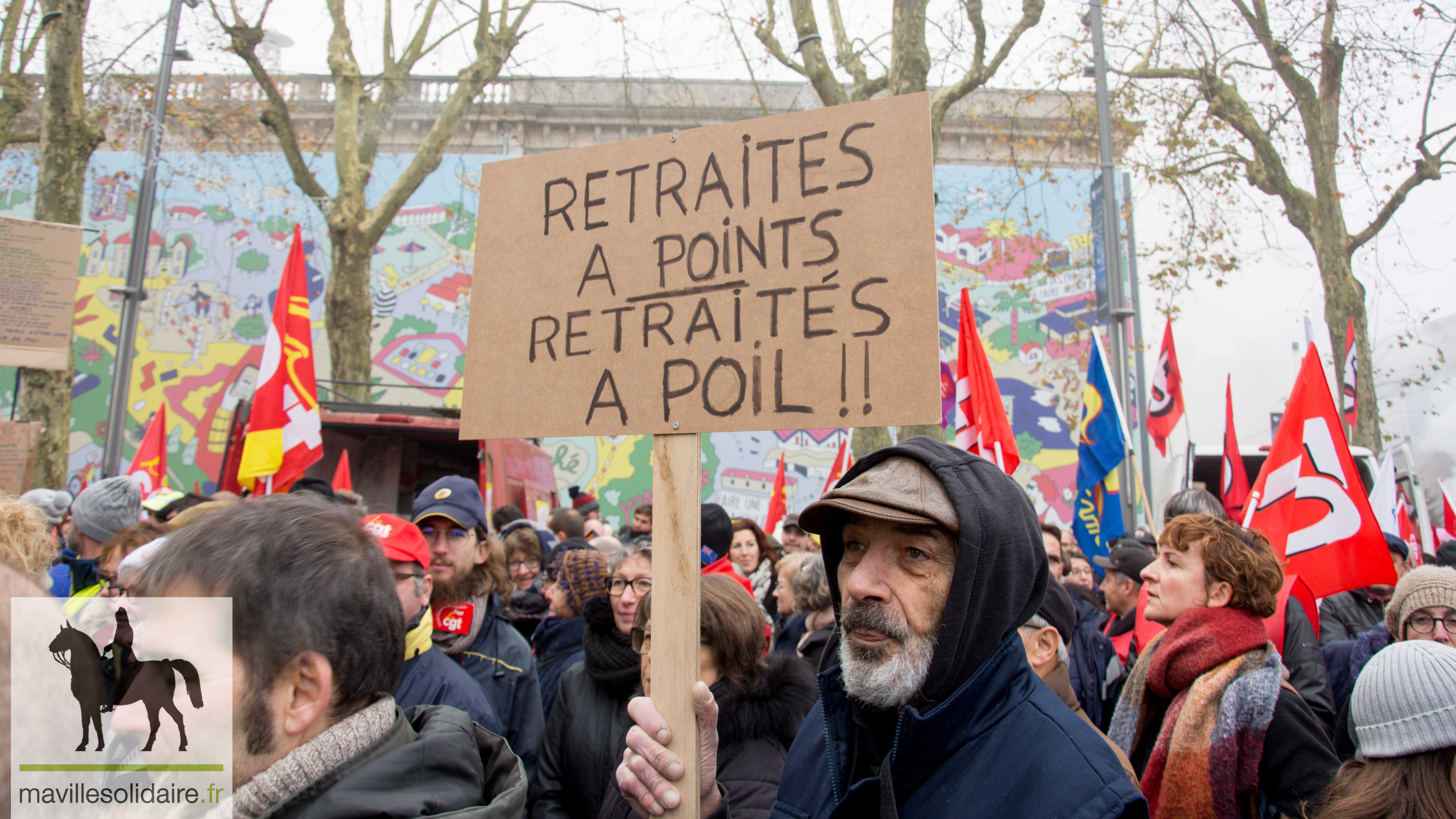 MANIFESTATION RETRAITE LA ROCHE SUR YON 10