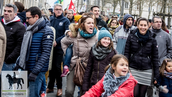 MANIFESTATION RETRAITE LA ROCHE SUR YON 10