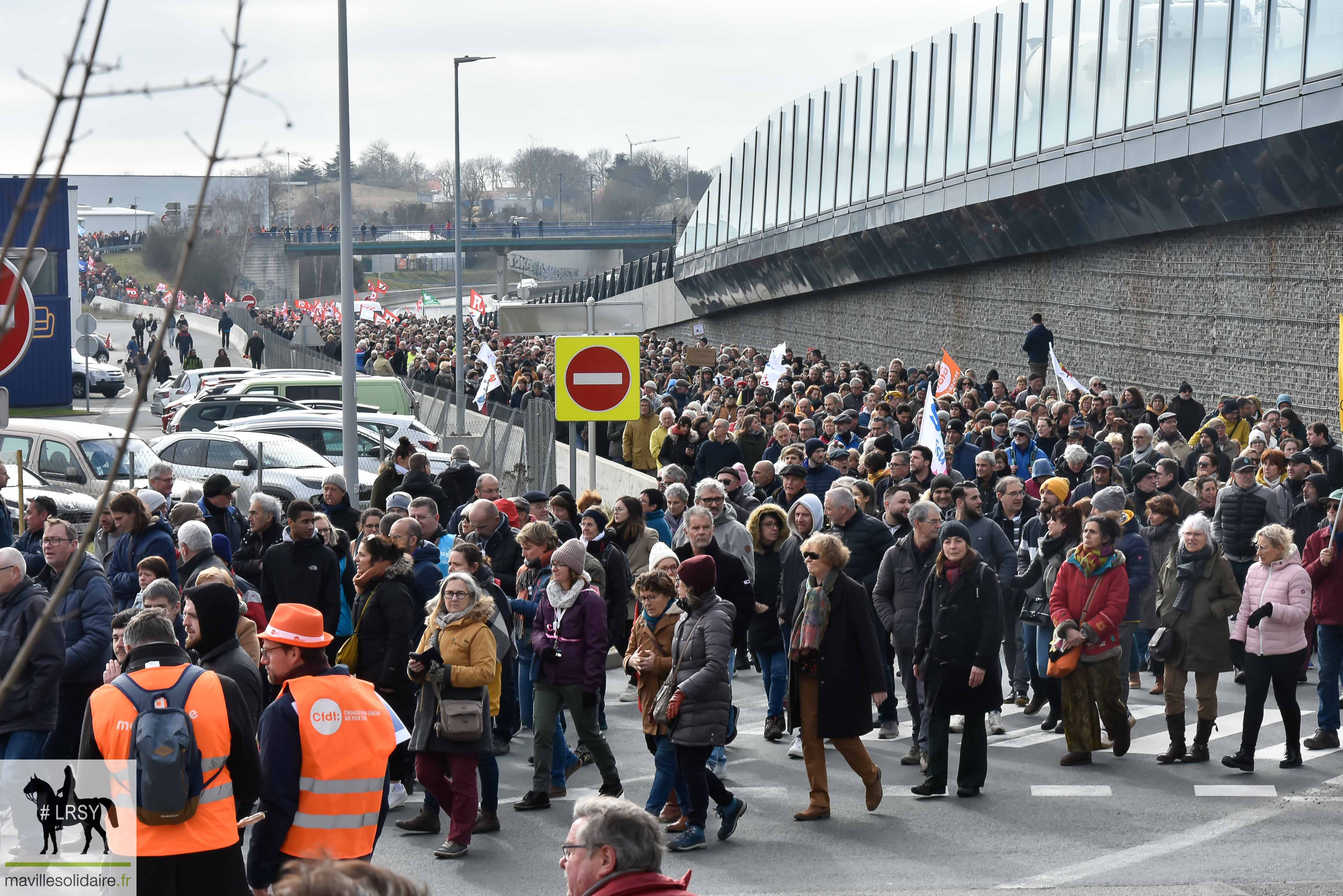 Greve du 7 mars 2023 La Roche sur yon 12