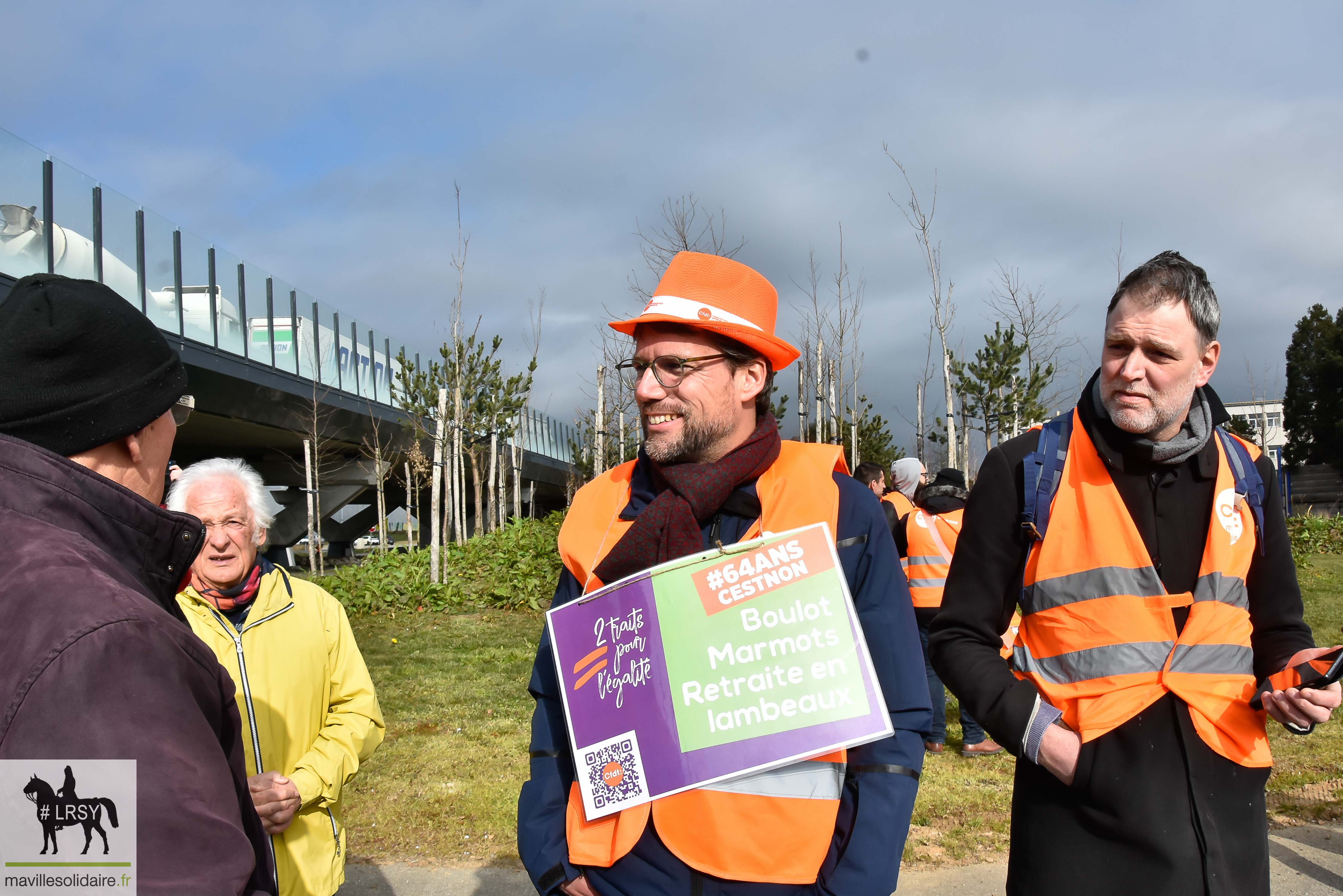 Greve du 7 mars 2023 La Roche sur yon 15