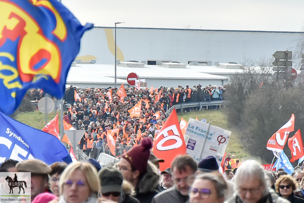 Greve du 7 mars 2023 La Roche sur yon 19