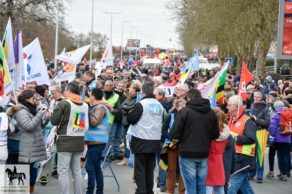 Greve du 7 mars 2023 La Roche sur yon 2