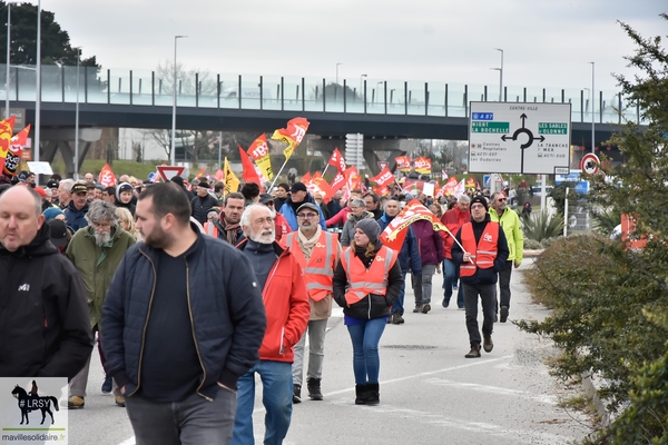 Greve du 7 mars 2023 La Roche sur yon 24