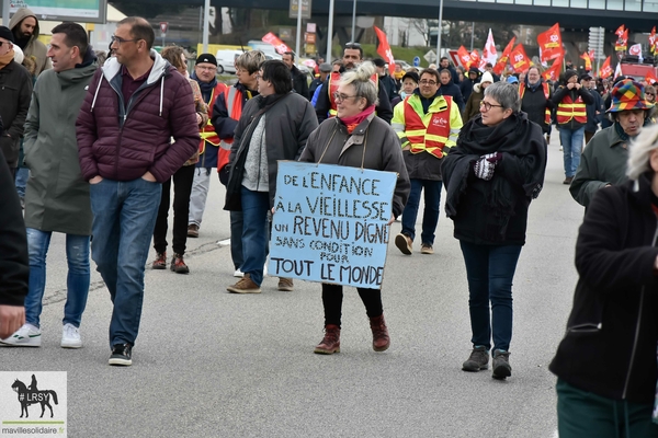 Greve du 7 mars 2023 La Roche sur yon 26