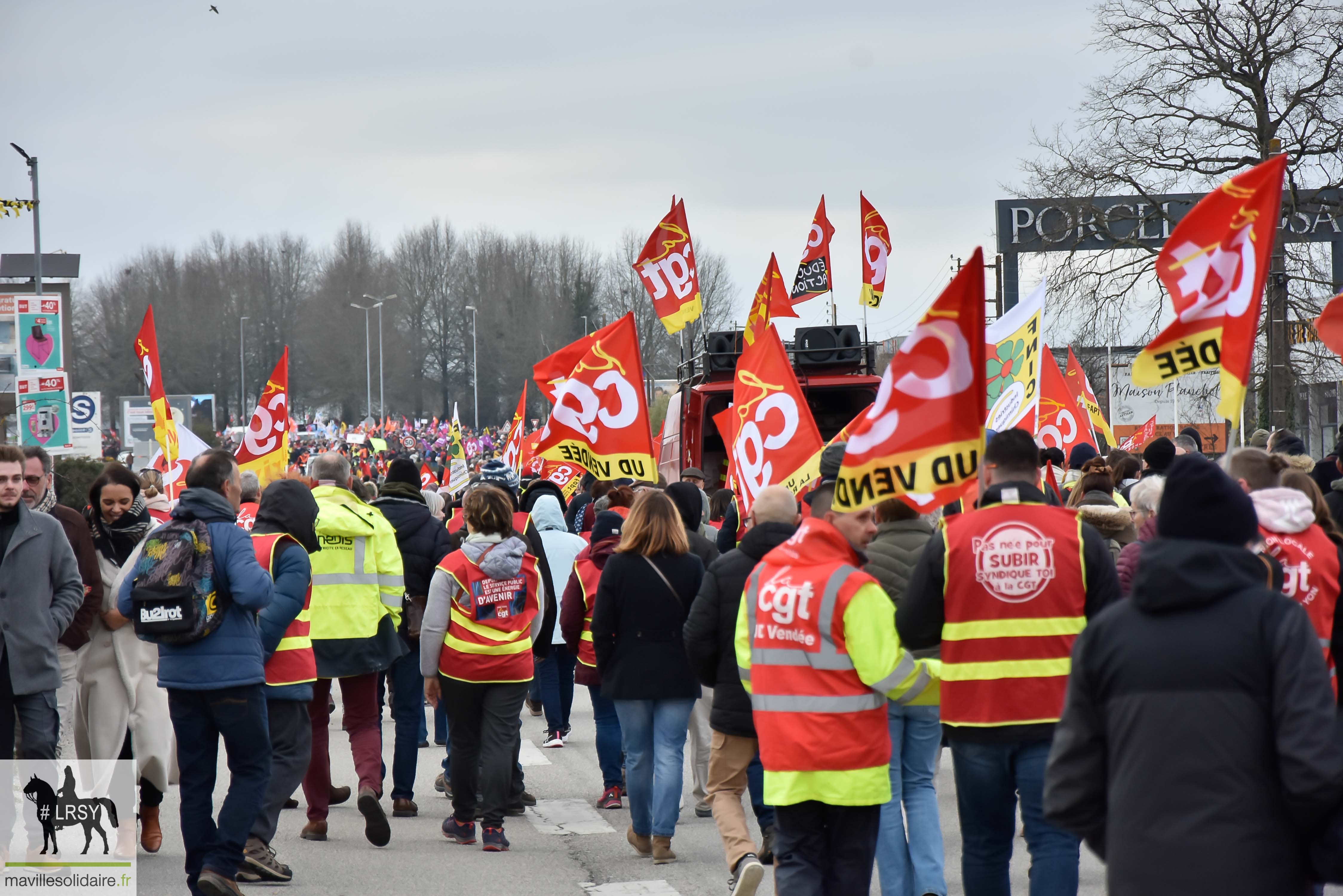 Greve du 7 mars 2023 La Roche sur yon 28