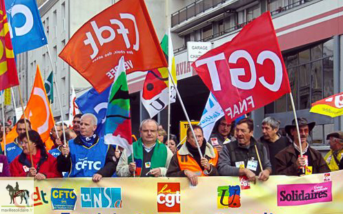 MANIFESTATION RETRAITE LA ROCHE SUR YON 10