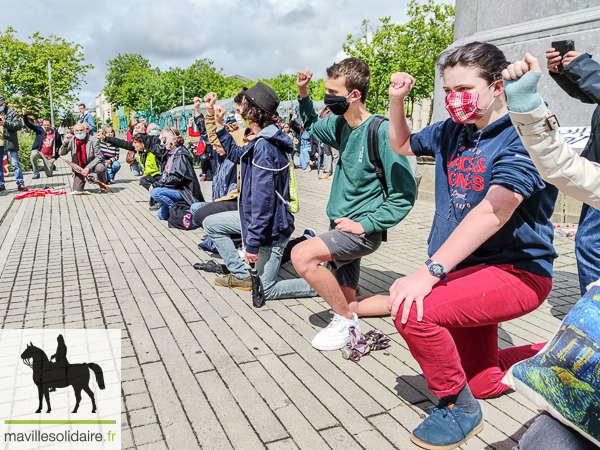 Manifestation contre les violences policières et le rascisme LRSY 1 sur 12