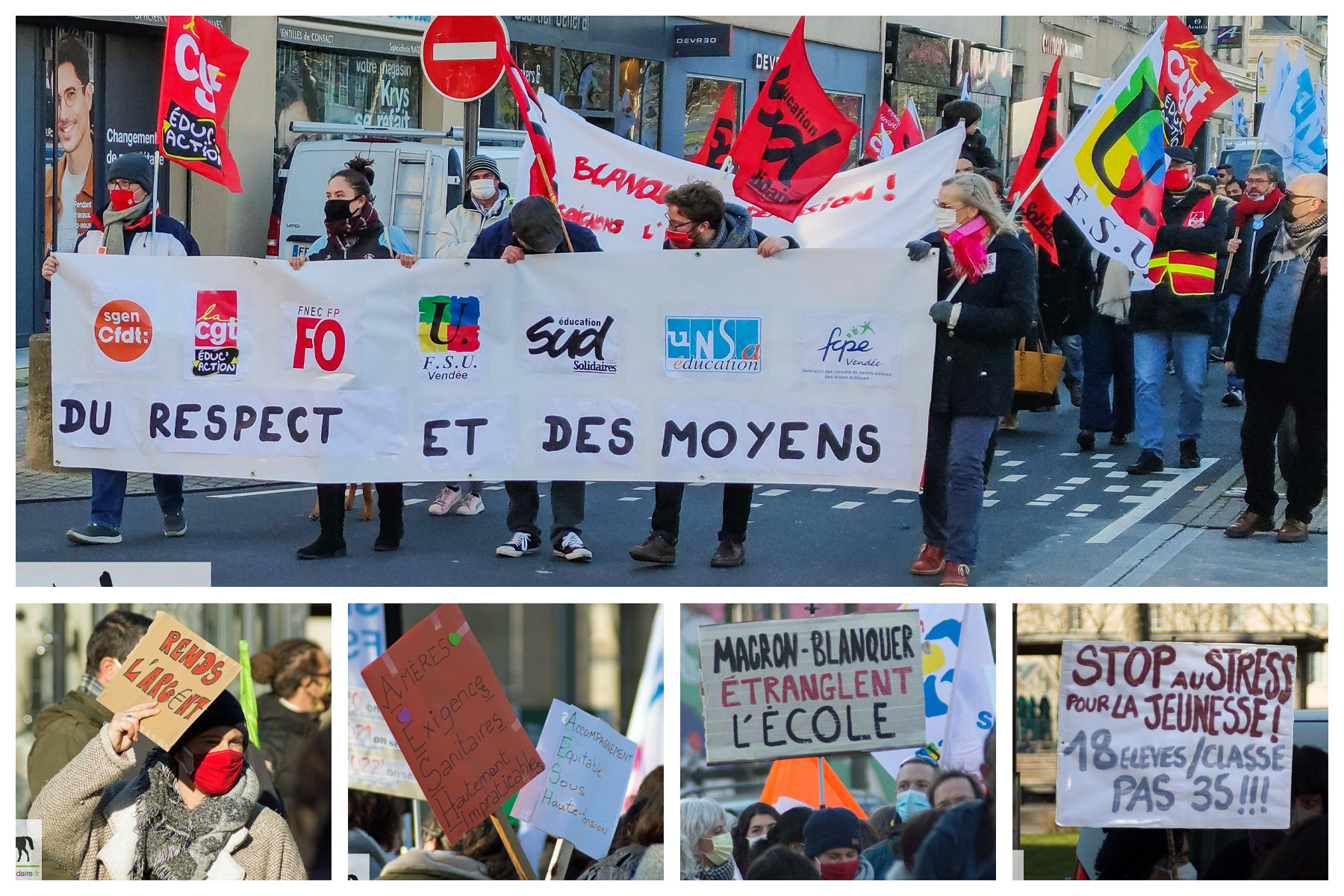 Lécole en colère la Roche sur Yon mavillesolidaire.fr 1 5