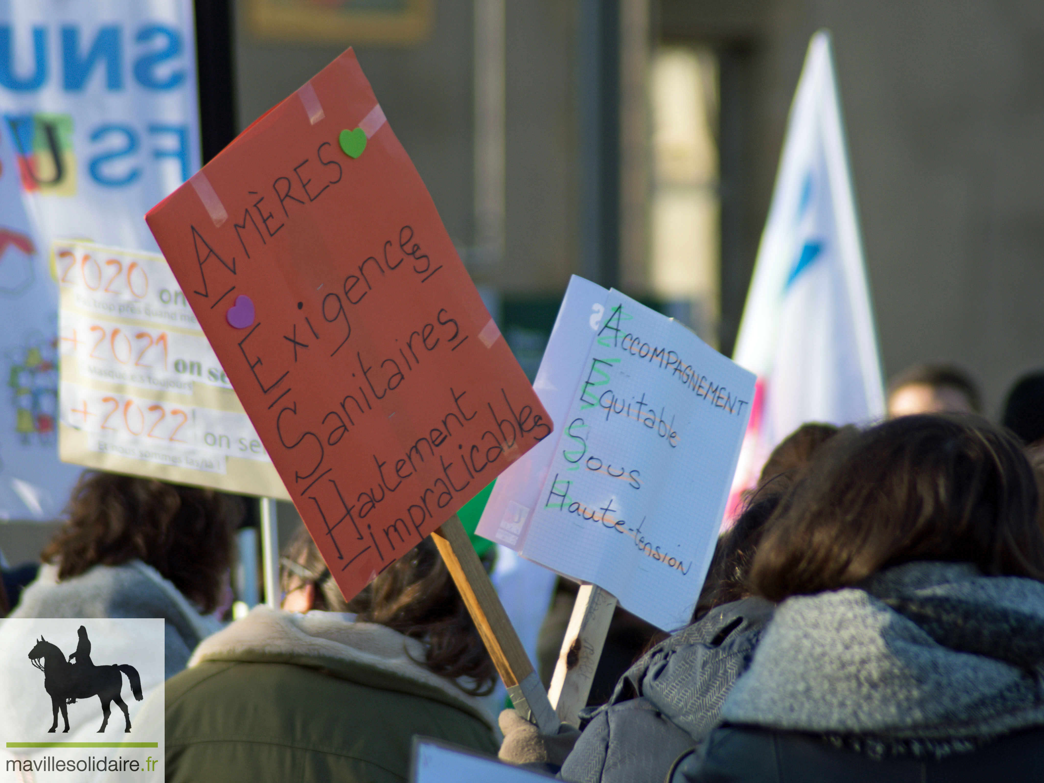 Lécole en colère la Roche sur Yon mavillesolidaire.fr 1 4