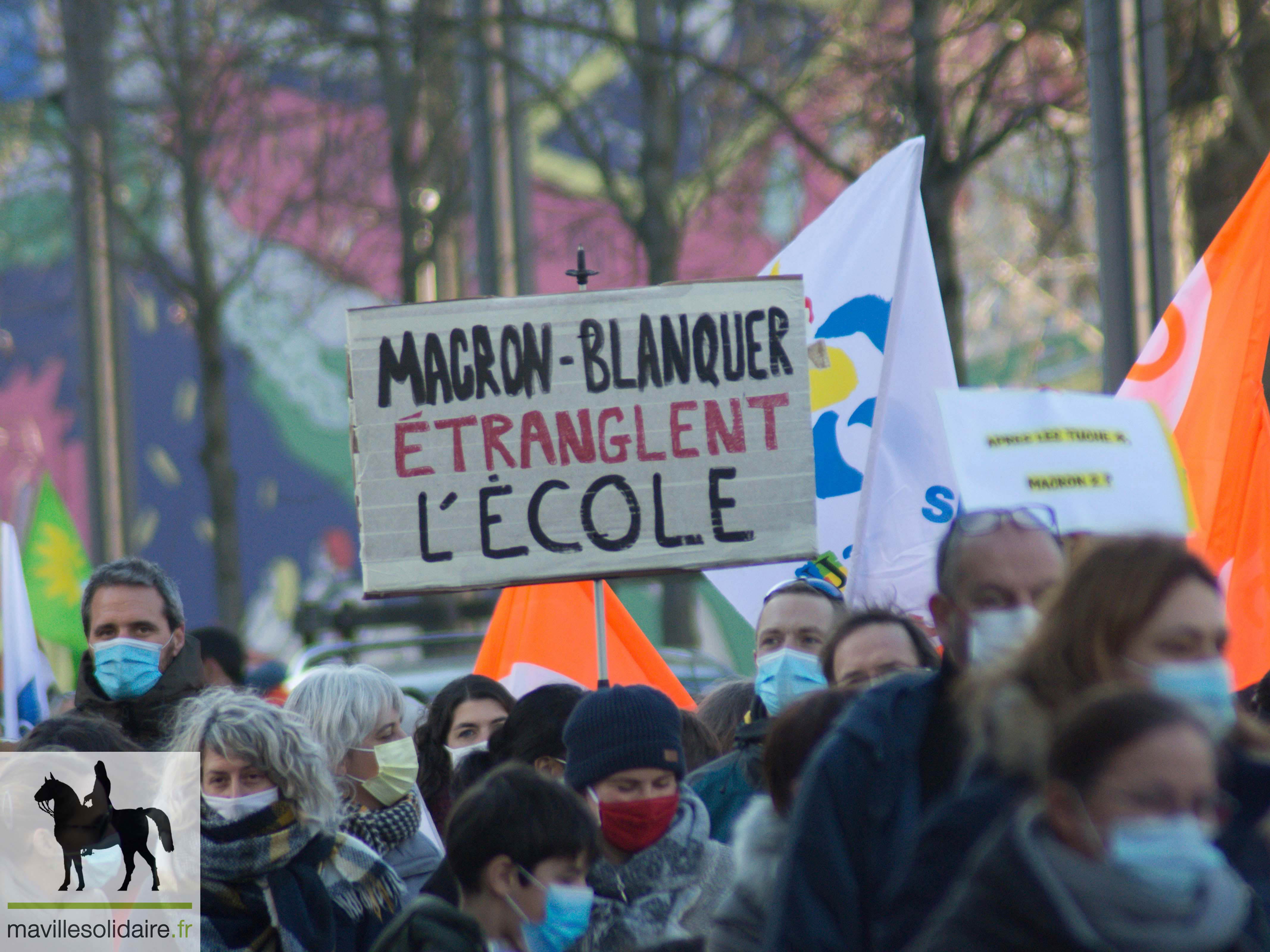 Lécole en colère la Roche sur Yon mavillesolidaire.fr 1 8